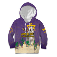 Yom Kippur Kid Hoodie Shofar Blowing Jewish High Holy Day Tallit Star Of David