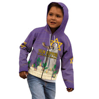 Yom Kippur Kid Hoodie Shofar Blowing Jewish High Holy Day Tallit Star Of David