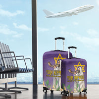Yom Kippur Luggage Cover Shofar Blowing Jewish High Holy Day Tallit Star Of David
