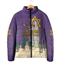 Yom Kippur Padded Jacket Shofar Blowing Jewish High Holy Day Tallit Star Of David