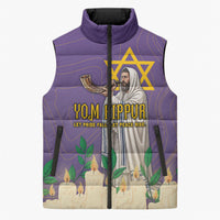 Yom Kippur Sleeveless Puffer Jacket Shofar Blowing Jewish High Holy Day Tallit Star Of David