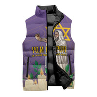 Yom Kippur Sleeveless Puffer Jacket Shofar Blowing Jewish High Holy Day Tallit Star Of David