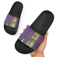 Yom Kippur Slide Sandals Shofar Blowing Jewish High Holy Day Tallit Star Of David