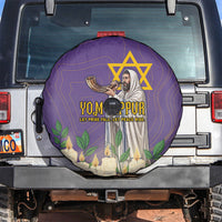 Yom Kippur Spare Tire Cover Shofar Blowing Jewish High Holy Day Tallit Star Of David