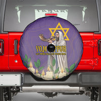 Yom Kippur Spare Tire Cover Shofar Blowing Jewish High Holy Day Tallit Star Of David
