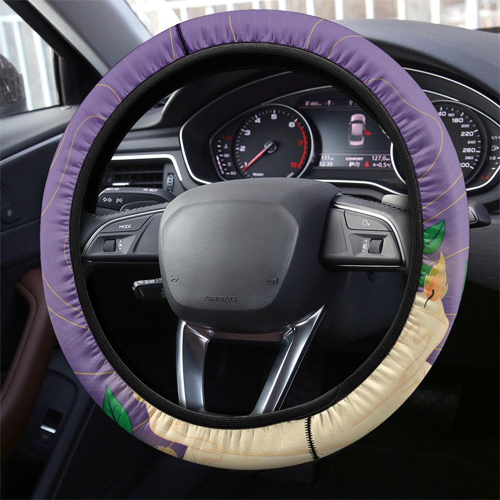Yom Kippur Steering Wheel Cover Shofar Blowing Jewish High Holy Day Tallit Star Of David