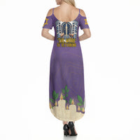 Yom Kippur Summer Maxi Dress Shofar Blowing Jewish High Holy Day Tallit Star Of David