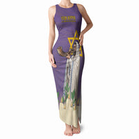Yom Kippur Tank Maxi Dress Shofar Blowing Jewish High Holy Day Tallit Star Of David