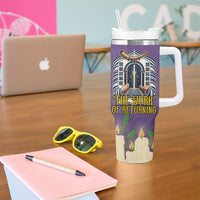 Yom Kippur Tumbler With Handle Shofar Blowing Jewish High Holy Day Tallit Star Of David