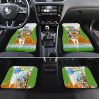 India Independence Day Car Mats Indian Landmark Peacock Mandala Cultural Heritage