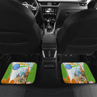 India Independence Day Car Mats Indian Landmark Peacock Mandala Cultural Heritage