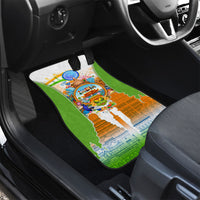 India Independence Day Car Mats Indian Landmark Peacock Mandala Cultural Heritage