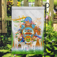 India Independence Day Garden Flag Indian Landmark Peacock Mandala Cultural Heritage