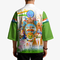 India Independence Day Kimono Indian Landmark Peacock Mandala Cultural Heritage