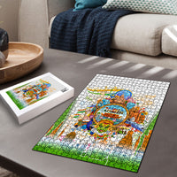 India Independence Day Puzzle Indian Landmark Peacock Mandala Cultural Heritage