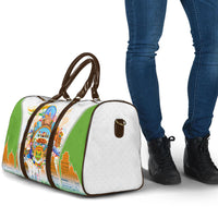 India Independence Day Travel Bag Indian Landmark Peacock Mandala Cultural Heritage