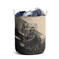 Agamemnon King Of Mycenae Laundry Basket Ancient Greek Warrior Armor Classic Mythology