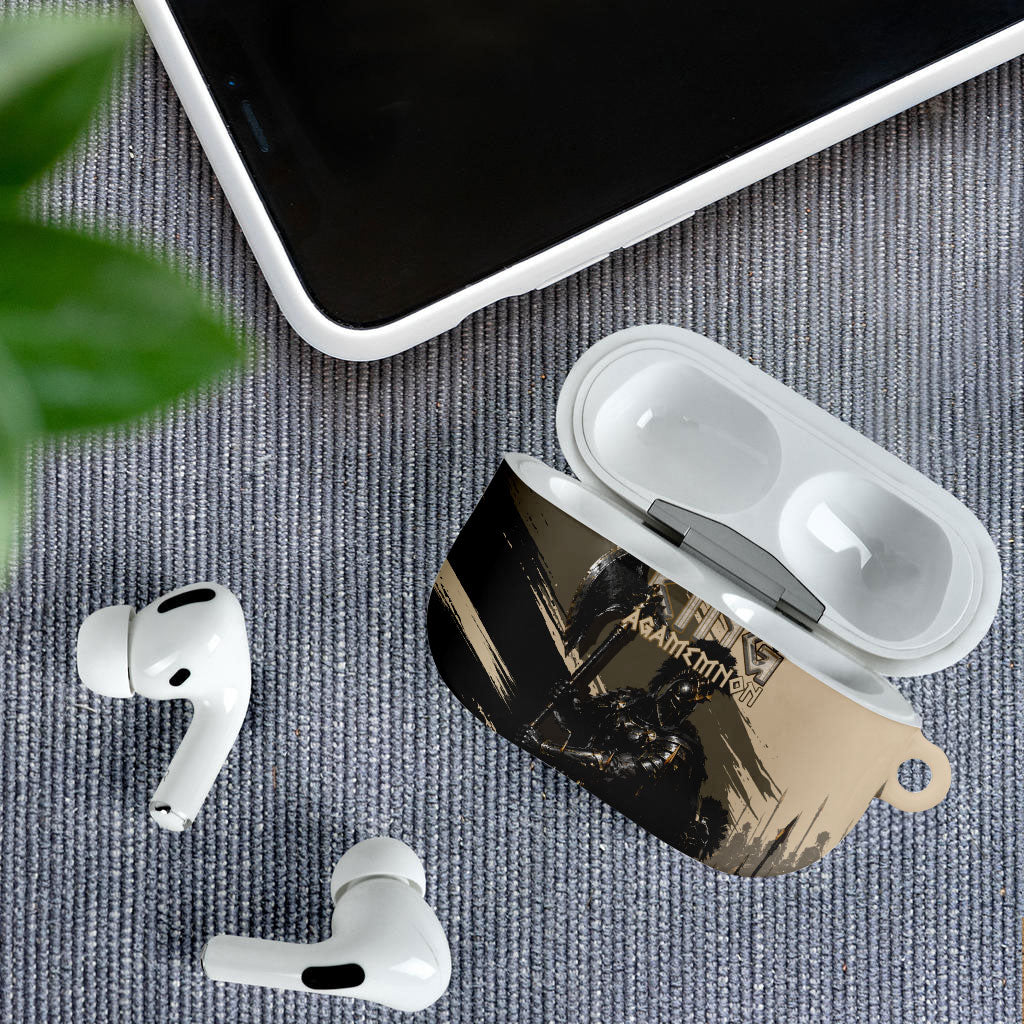 Agamemnon King Of Mycenae AirPods Case Ancient Greek Warrior Armor Classic Mythology