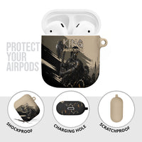 Agamemnon King Of Mycenae AirPods Case Ancient Greek Warrior Armor Classic Mythology