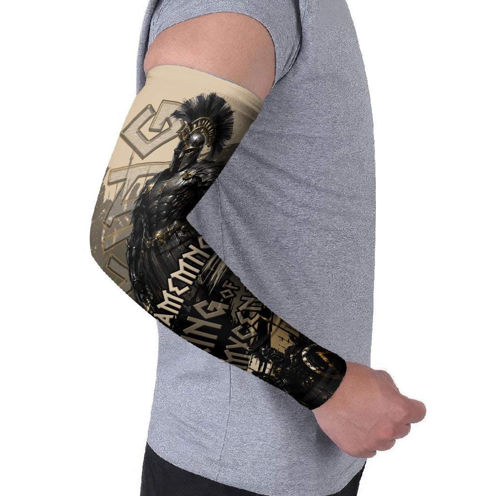 Agamemnon King Of Mycenae Arm Sleeves Ancient Greek Warrior Armor Classic Mythology