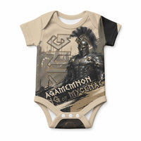 Agamemnon King Of Mycenae Baby Onesie Ancient Greek Warrior Armor Classic Mythology