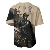 Agamemnon King Of Mycenae Baseball Jersey Ancient Greek Warrior Armor Classic Mythology
