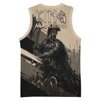 Agamemnon King Of Mycenae Basketball Jersey Ancient Greek Warrior Armor Classic Mythology