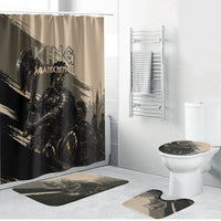 Agamemnon King Of Mycenae Bathroom Set Ancient Greek Warrior Armor Classic Mythology
