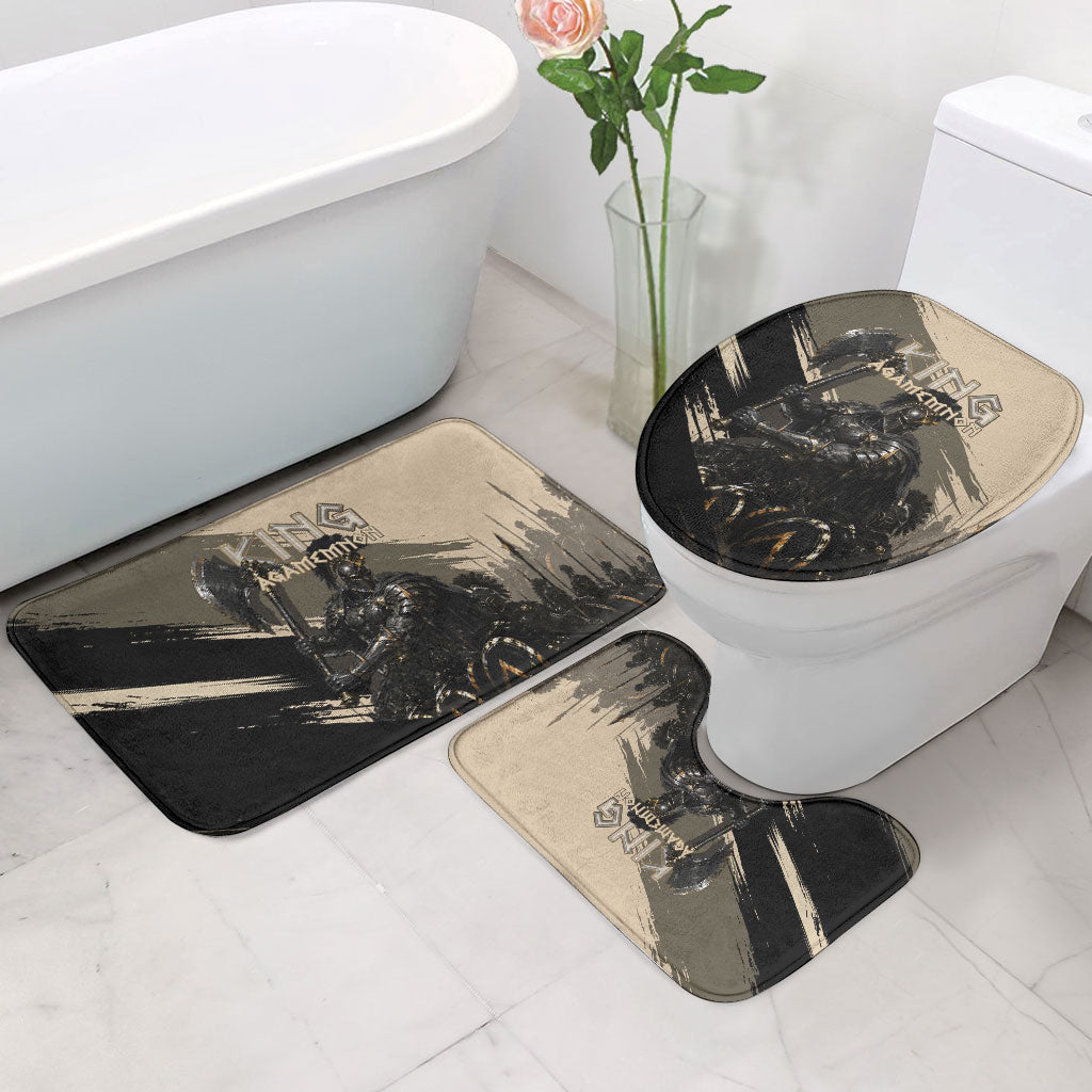 Agamemnon King Of Mycenae Bathroom Set Ancient Greek Warrior Armor Classic Mythology