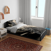Agamemnon King Of Mycenae Bedding Set Ancient Greek Warrior Armor Classic Mythology