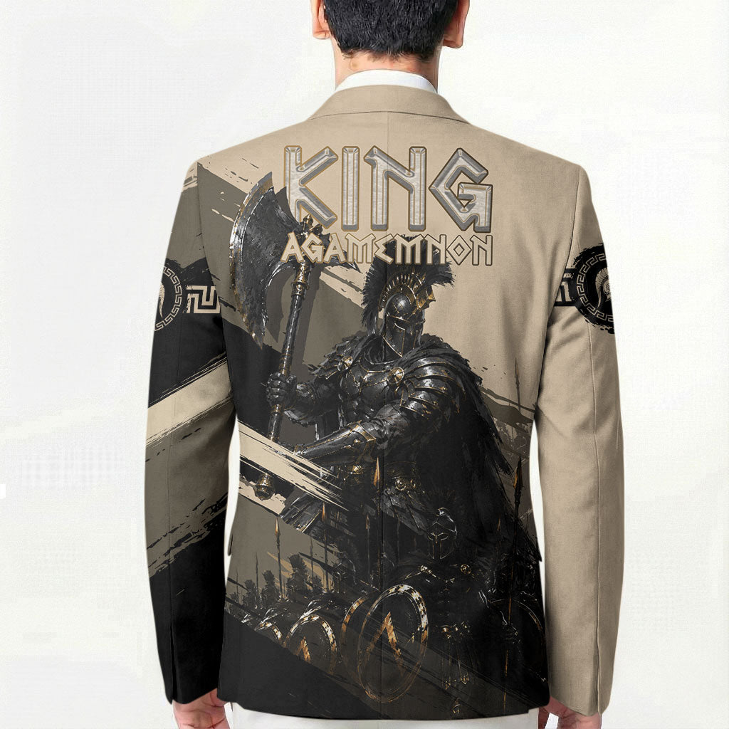 Agamemnon King Of Mycenae Blazer Ancient Greek Warrior Armor Classic Mythology