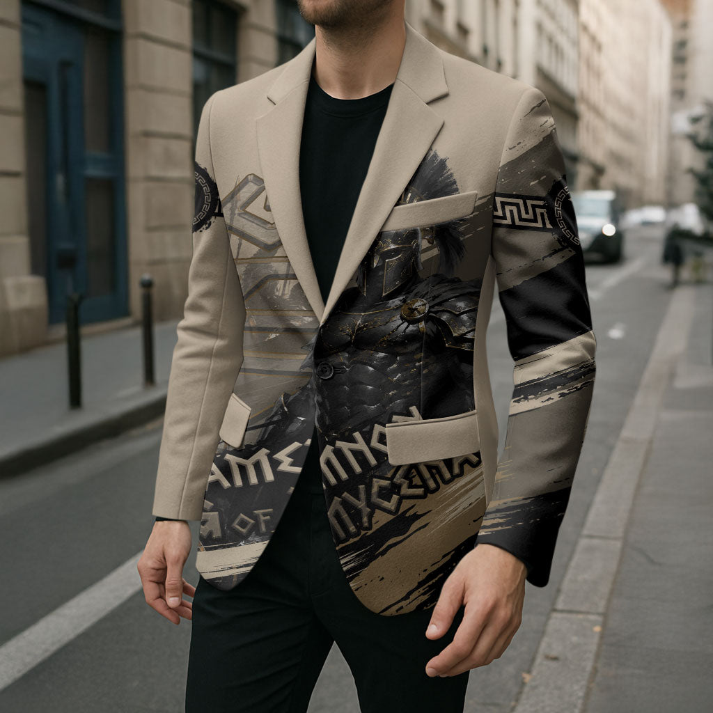 Agamemnon King Of Mycenae Blazer Ancient Greek Warrior Armor Classic Mythology