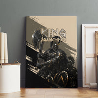 Agamemnon King Of Mycenae Canvas Wall Art Ancient Greek Warrior Armor Classic Mythology
