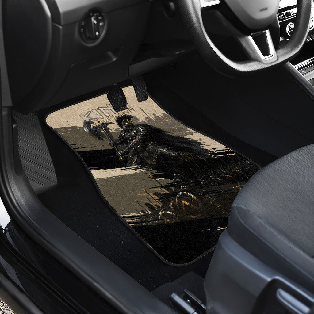 Agamemnon King Of Mycenae Car Mats Ancient Greek Warrior Armor Classic Mythology