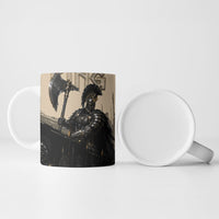 Agamemnon King Of Mycenae Ceramic Mug Ancient Greek Warrior Armor Classic Mythology