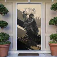 Agamemnon King Of Mycenae Door Cover Ancient Greek Warrior Armor Classic Mythology