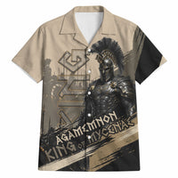 Agamemnon King Of Mycenae Hawaiian Shirt Ancient Greek Warrior Armor Classic Mythology
