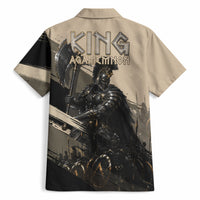 Agamemnon King Of Mycenae Hawaiian Shirt Ancient Greek Warrior Armor Classic Mythology