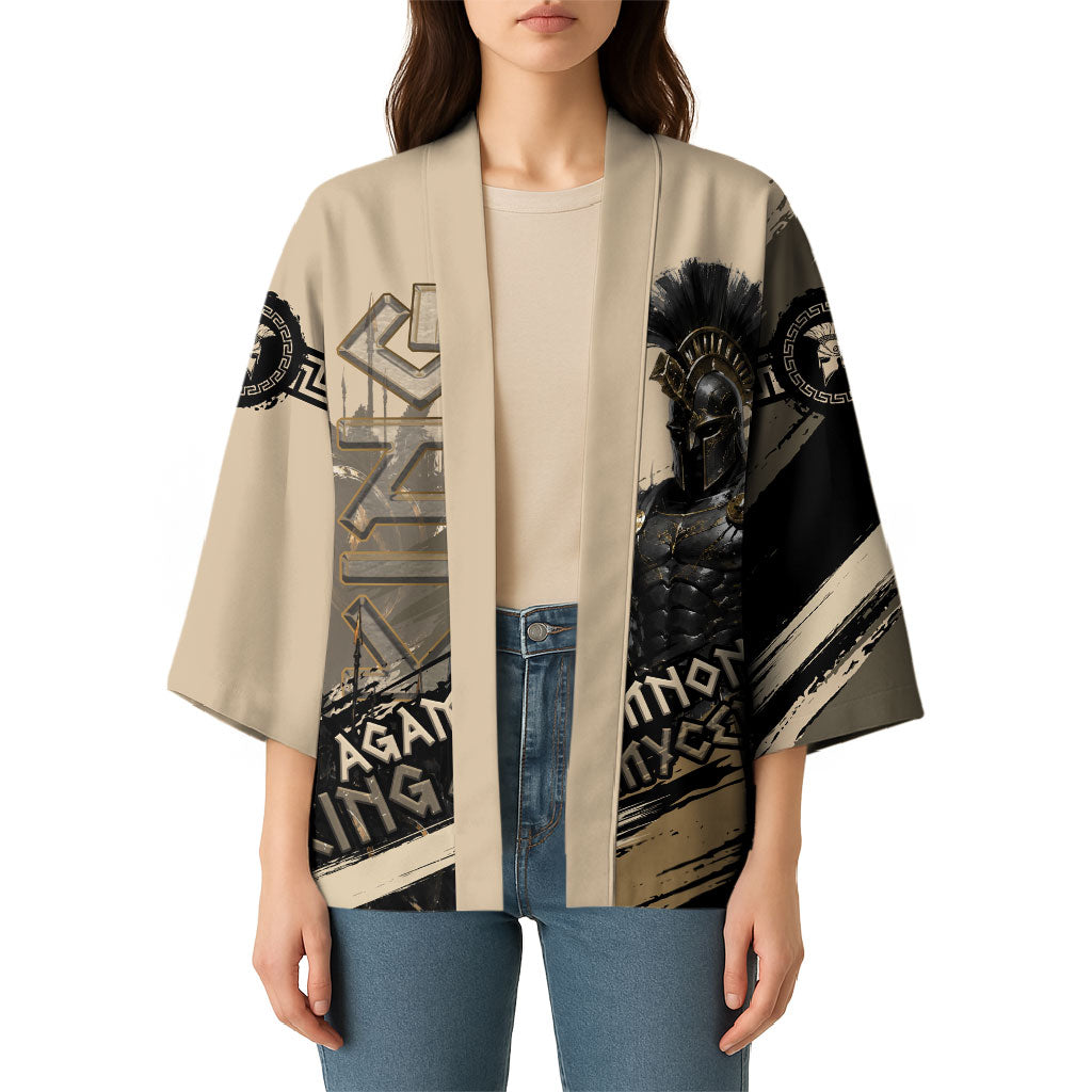 Agamemnon King Of Mycenae Kimono Ancient Greek Warrior Armor Classic Mythology