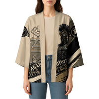 Agamemnon King Of Mycenae Kimono Ancient Greek Warrior Armor Classic Mythology