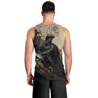 Agamemnon King Of Mycenae Men Tank Top Ancient Greek Warrior Armor Classic Mythology