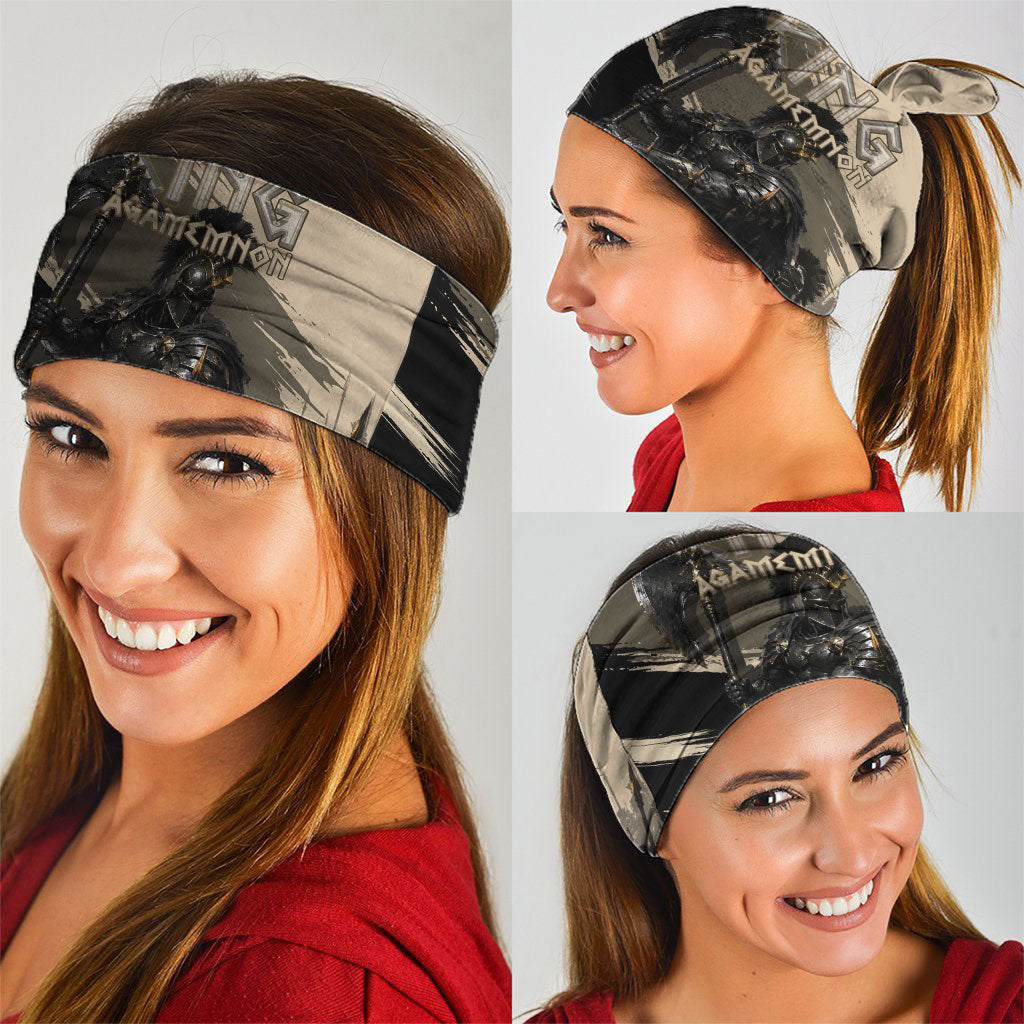Agamemnon King Of Mycenae Neck Gaiter Ancient Greek Warrior Armor Classic Mythology
