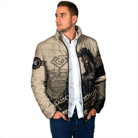 Agamemnon King Of Mycenae Padded Jacket Ancient Greek Warrior Armor Classic Mythology