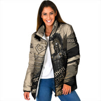 Agamemnon King Of Mycenae Padded Jacket Ancient Greek Warrior Armor Classic Mythology