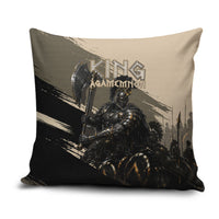 Agamemnon King Of Mycenae Pillow Cover Ancient Greek Warrior Armor Classic Mythology
