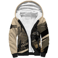 Agamemnon King Of Mycenae Sherpa Hoodie Ancient Greek Warrior Armor Classic Mythology