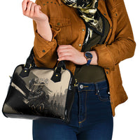 Agamemnon King Of Mycenae Shoulder Handbag Ancient Greek Warrior Armor Classic Mythology
