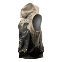Agamemnon King Of Mycenae Sleeveless Hoodie Ancient Greek Warrior Armor Classic Mythology