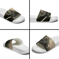 Agamemnon King Of Mycenae Slide Sandals Ancient Greek Warrior Armor Classic Mythology