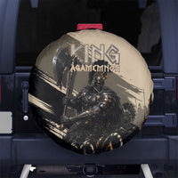 Agamemnon King Of Mycenae Spare Tire Cover Ancient Greek Warrior Armor Classic Mythology